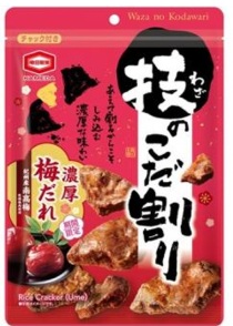亀田製菓　 技のこだ割り　濃厚梅だれ （１００ｇ）