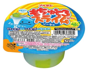ブルボン　 もちゅとろスライムゼリー　ソーダ味 （142ｇ）