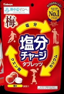 カバヤ　 塩分チャージタブレッツ　梅味 （81ｇ）