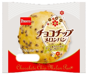 パスコ　 チョコチップメロンパン （1個）