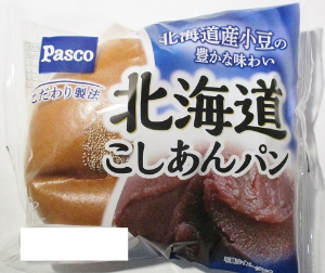 パスコ　 北海道こしあんパン （1個）