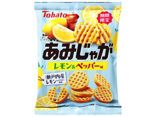 東ハト あみじゃが レモン＆ペッパー味 （５３ｇ）