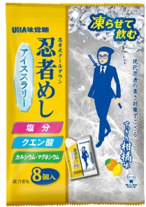 ＵＨＡ味覚糖　 凍らせて飲む　忍者めし　アイスラリー （8個入）
