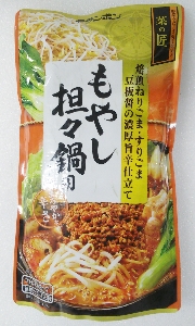 モランボン　 もやし坦々鍋用スープ　ストレートタイプ （７５０ｇ）