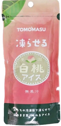友桝飲料 凍らせる白桃アイス （８０ｇ）