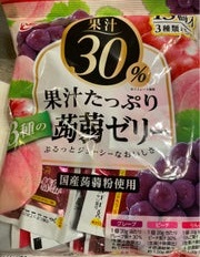 エースベーカリー　 果汁たっぷり蒟蒻ゼリー （15個）