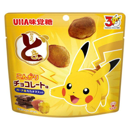 ＵＨＡ味覚糖 おさつどきっ こんがりチョコレート味 （37ｇ）