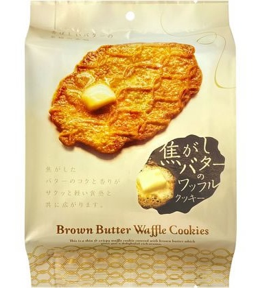 MDホールディングス 焦がしバターのワッフルクッキー （８枚）